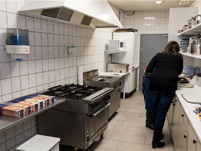 De kleine keuken